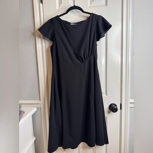 Calvin Klein Black Midi Dress Size 12